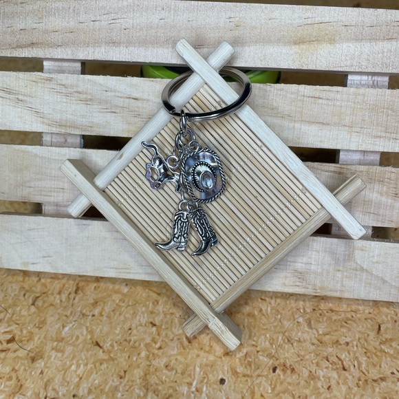 Cowboy Keychain - Picture 2 of 2
